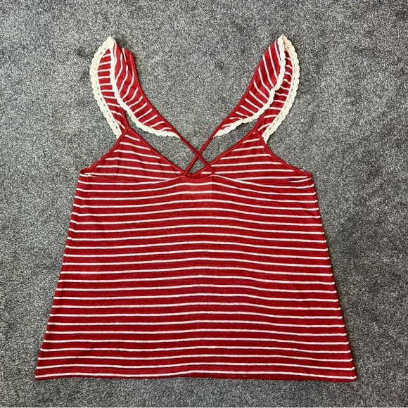 Sezane noemie top linen striped - Picture 4 of 11